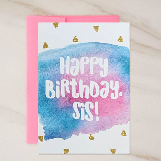 Happy Birthday, Sis!- 3 PACK - contact