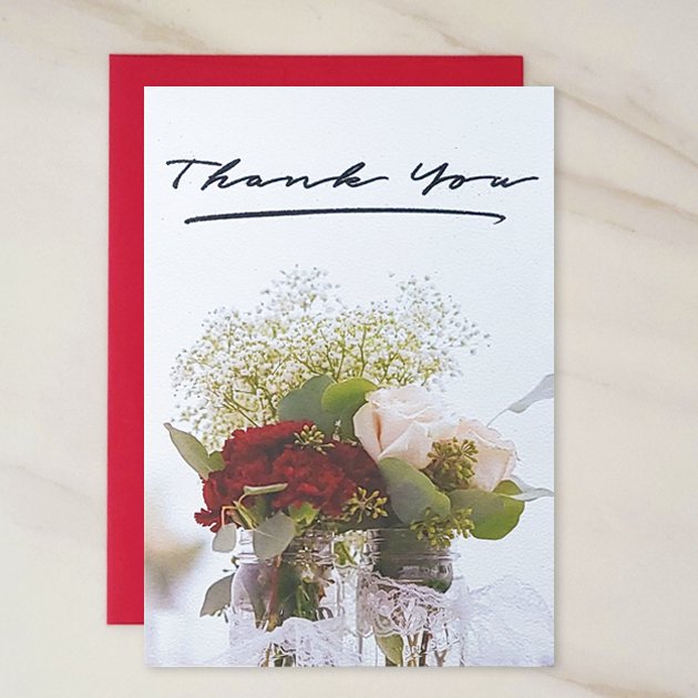 Thank You Card - contact