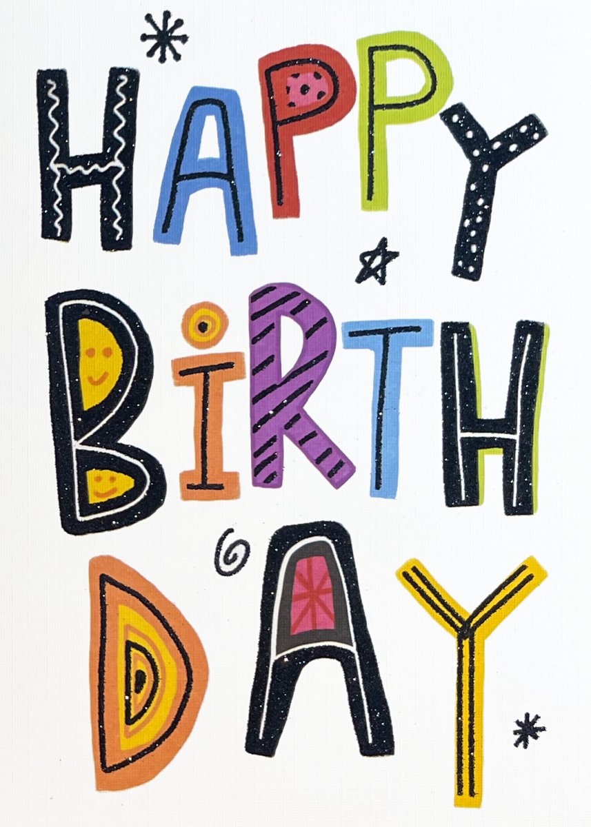 Happy Birthday - 3 PACK - contact