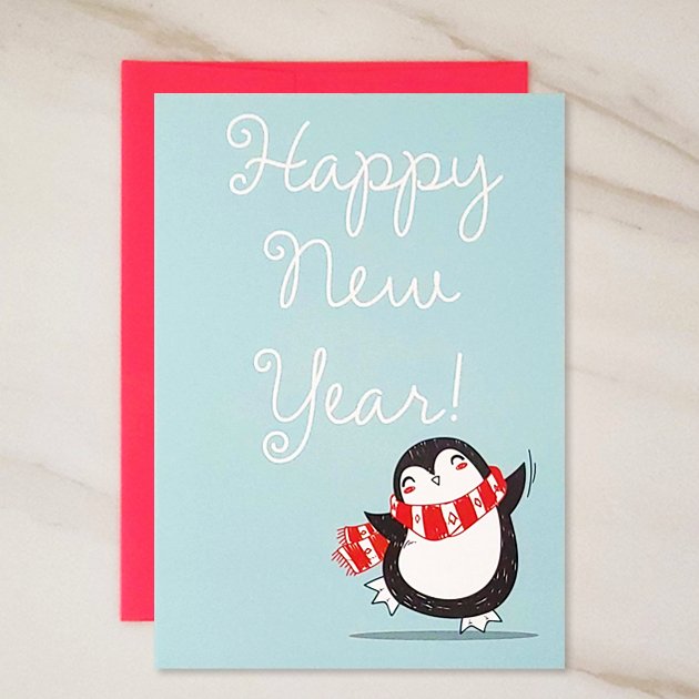 Happy New Year! Penguin freeshipping - contact