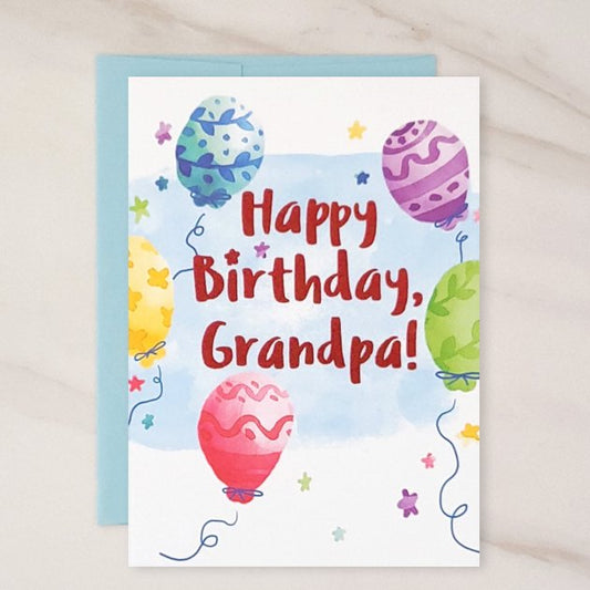 Happy Birthday, Grandpa - 3 PACK - contact
